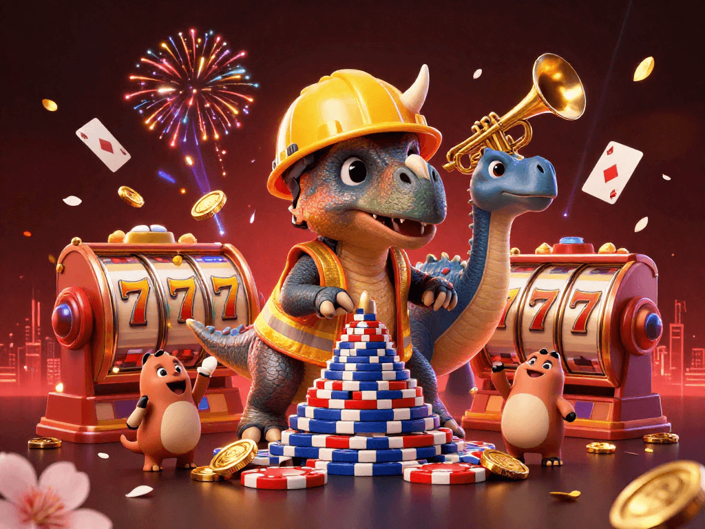 Experience thrilling gameplay at o8 with vibrant casino elements celebrating jackpots and poker action.