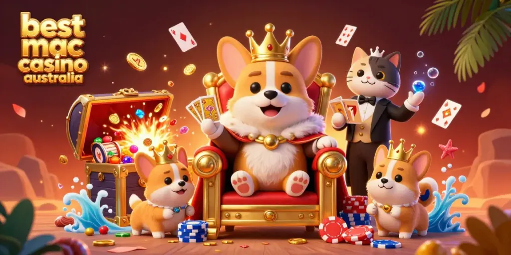 Engage with top games at the best mac casino australia featuring vivid 3D cartoon characters and lavish casino elements.
